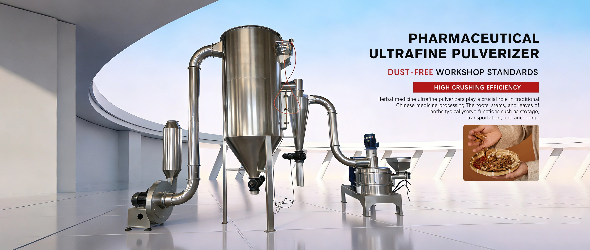 Fabricante de pulverizador ultrafino farmacêutico na China