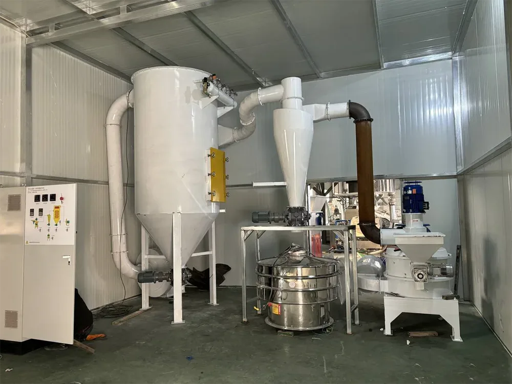 Pulverizador ultrafino de alimentação
