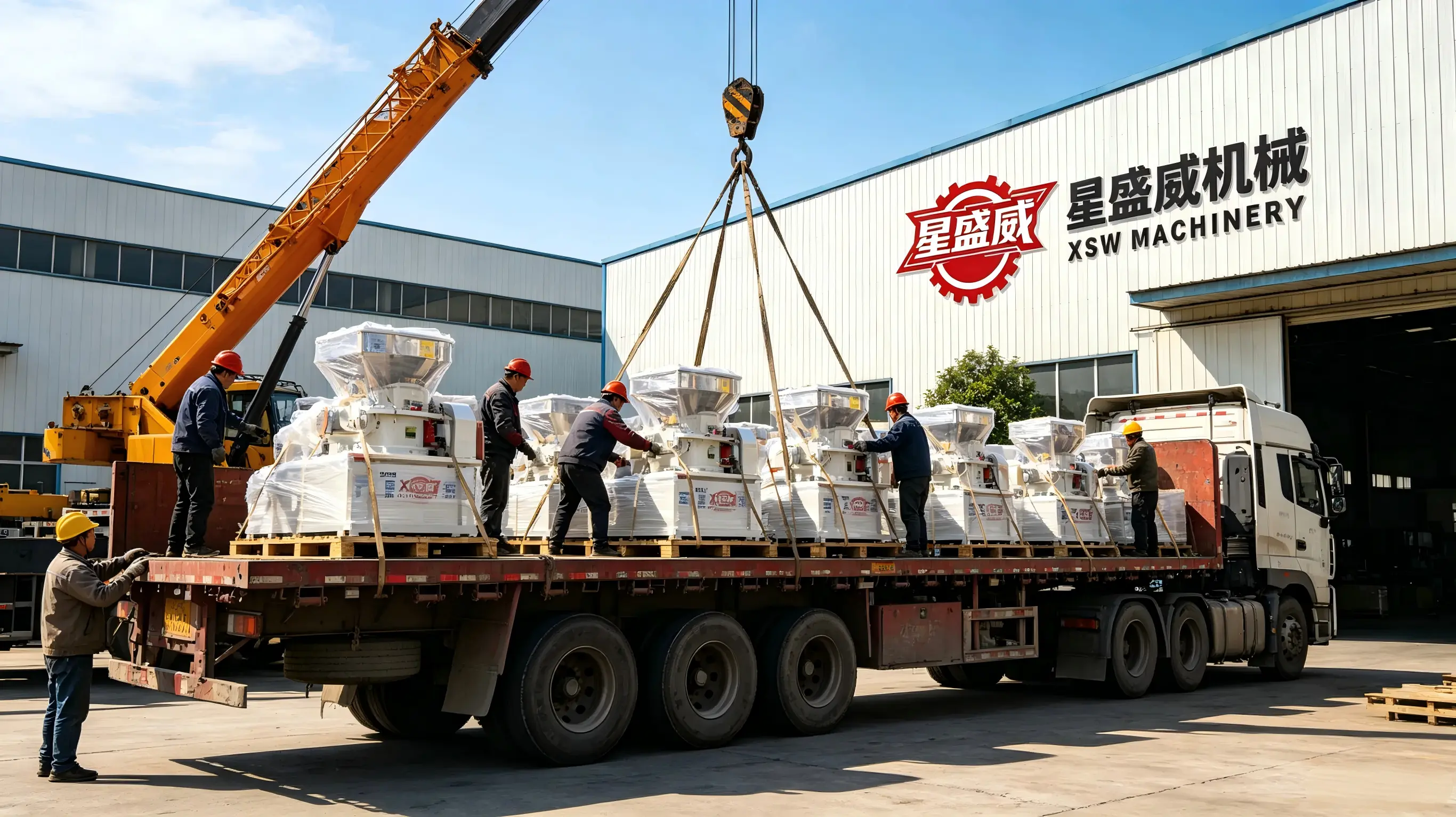 Entrega centralizada de pedidos! Mais de dez conjuntos de pulverizadores ultrafinos da Xingshengwei Machinery foram totalmente montados e enviados a granel para o parque industrial de reciclagem de pó em grande escala no sudoeste da China