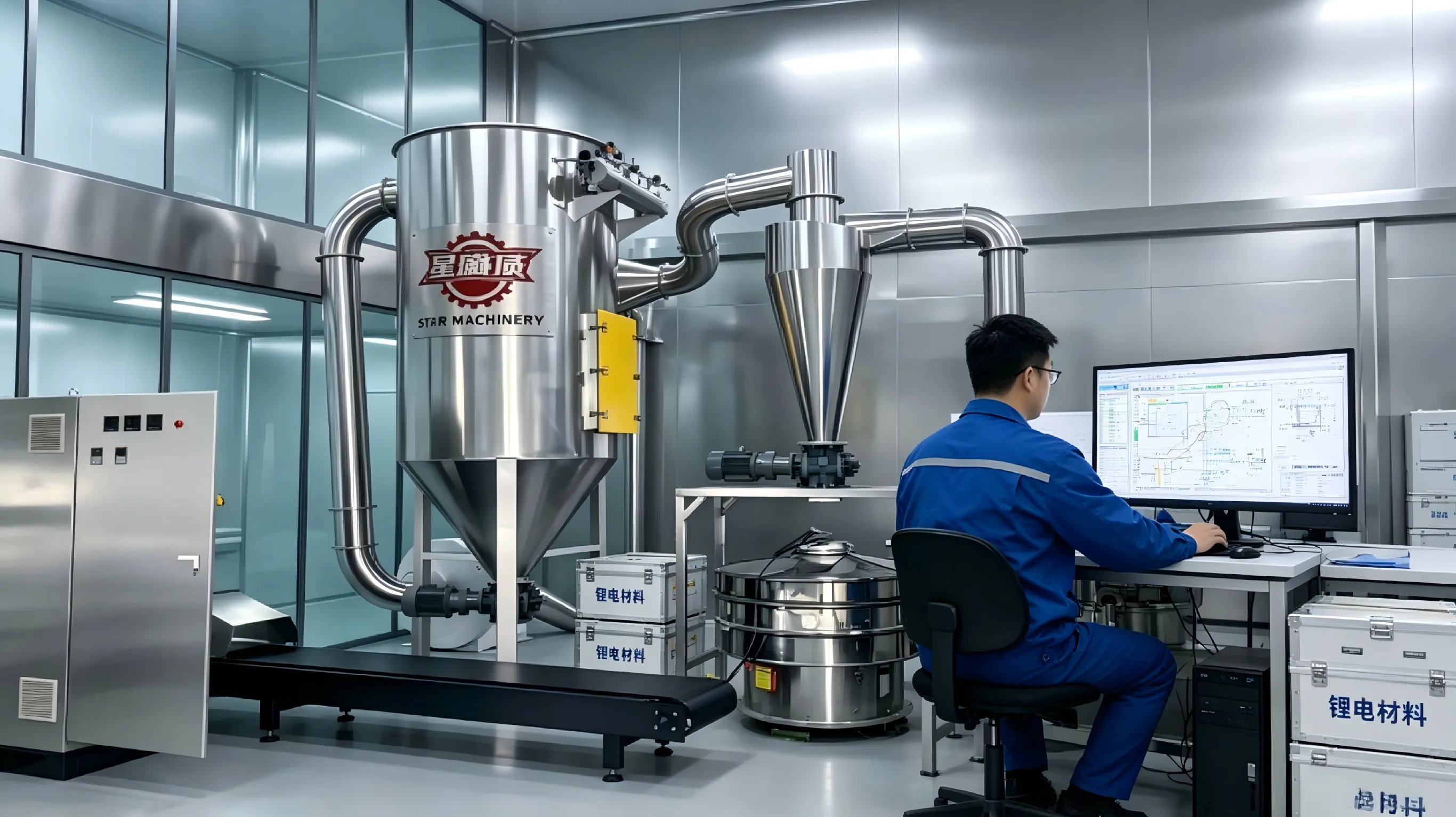 O britador ultrafino à prova de explosão de baixa temperatura de nova geração da Xingshengwei foi colocado em produção em massa, adequado para processamento fino de baterias de lítio e produtos farmacêuticos
