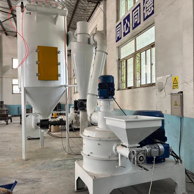 Pulverizador ultrafino de palha de colheita